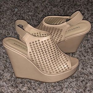 Chinese laundry wedges